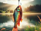 Fisch am Haken