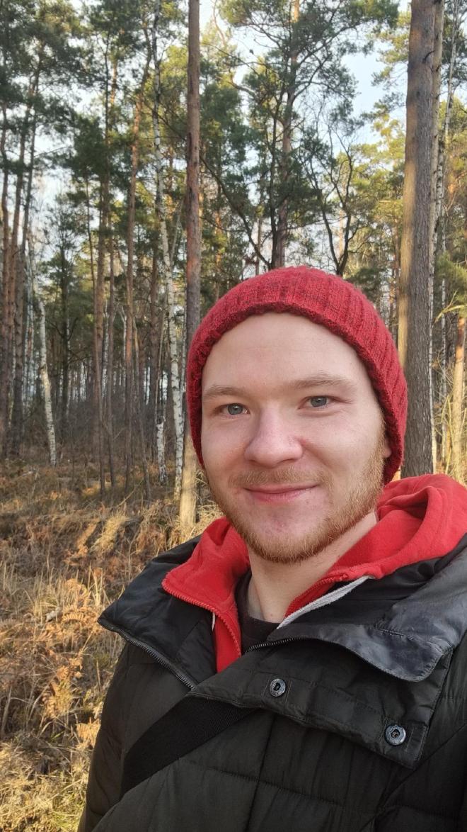 Me in the forest