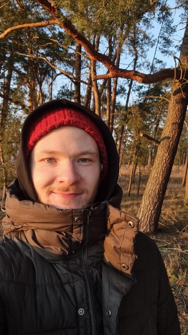 Me in the forest